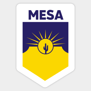 Mesa, Arizona City Flag Emblem Sticker